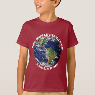 Världen kretsar kring mina barn t shirt