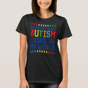 Världen kring Autism ljus är stolt över den autist T Shirt