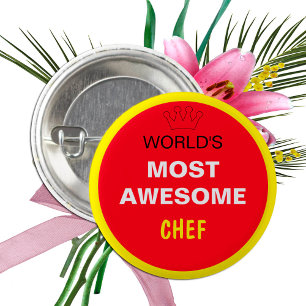 Världen Mest Fantastisk - CHEF (bästa) Knapp