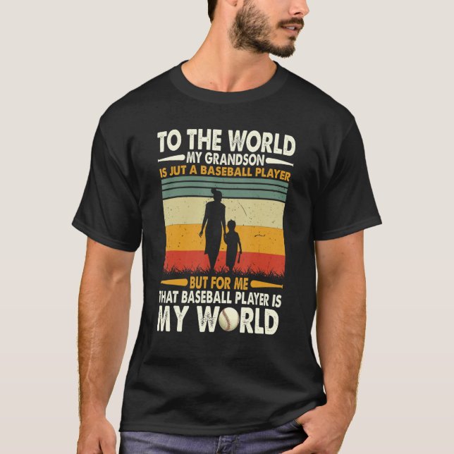 Världen min morson är bara en baskiska spelare t shirt (Framsida)