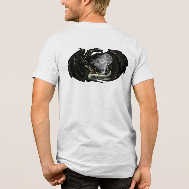 Världen och Dragon T Shirt (Baksida)