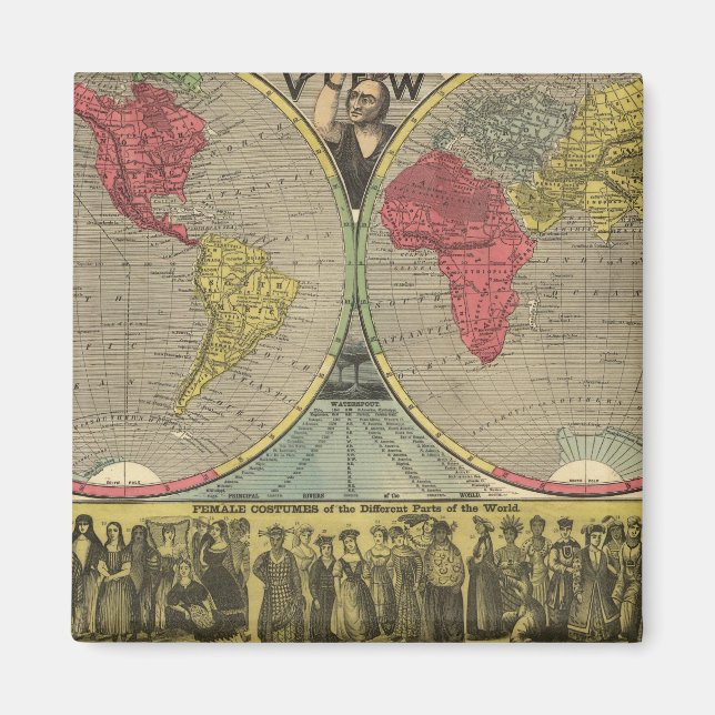 Världen på ena sidan magnet (Framsidan)