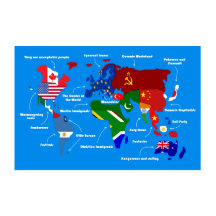 Världen poster enligt européerna