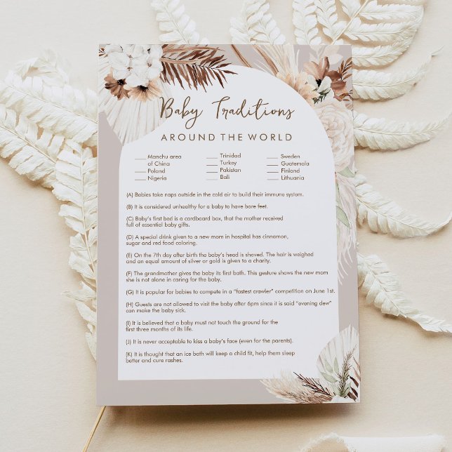 Världen runt Sierra Baby Traditions Inbjudningar (Skapare uppladdad)