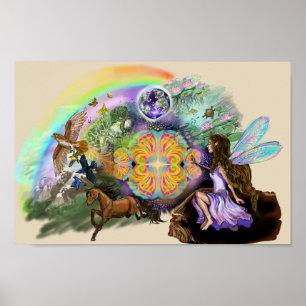 Världen som är ett mejeri poster