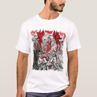 Världen som förslavas av Satan, kopierar T-shirt
