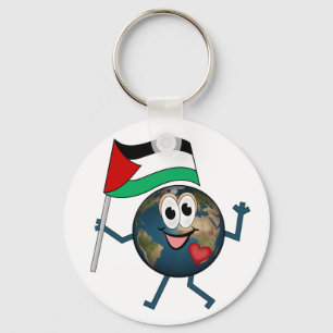 Världen stöder den palestinska staten nyckelring