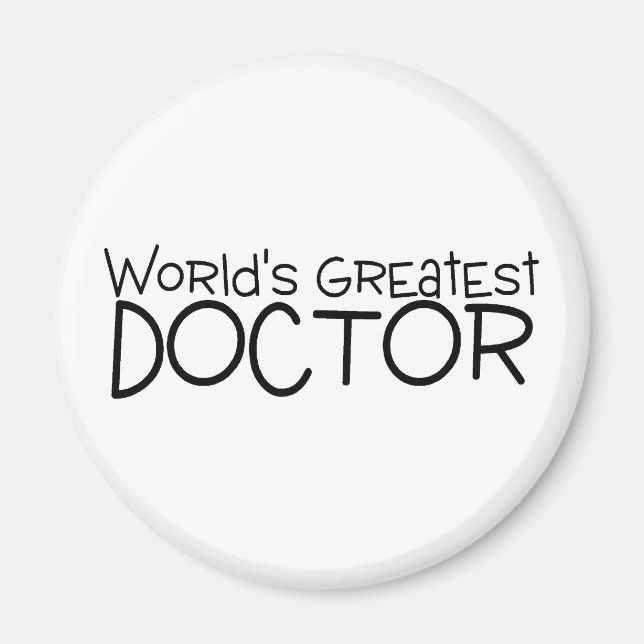 Världen Största Doktor Magnet (Framsidan)