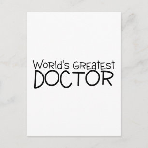 Världen Största Doktor Vykort