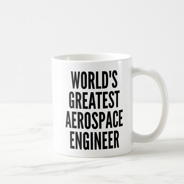 Världen Största luftrummet Ingenjör Kaffemugg (Höger)