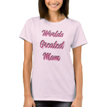 Världen Största Mamma | MORS DAG | T-Shirt