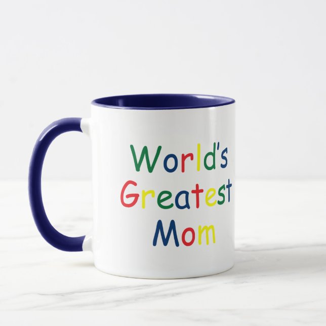 Världen Största Mamma Mugg (Vänster)
