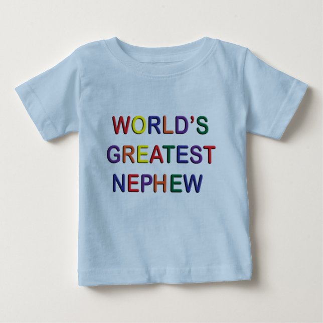 Världen Största Nephew Infant T-shirt (Framsida)