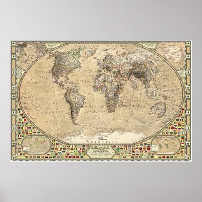 Världen - Tanezrouft Poster (Framsidan)