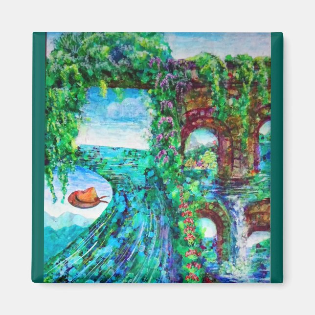 Världen, var och en har flugit マ グ ッ ト magnet (Framsidan)