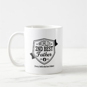 Världens andra bästa Far Kaffemugg