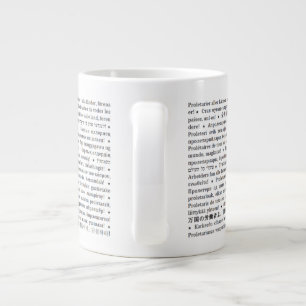 Världens arbetare, Unite!Mugg Jumbo Mugg