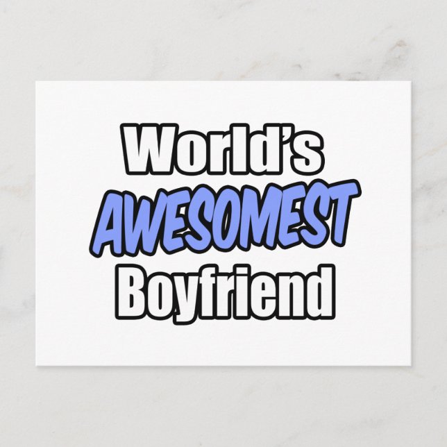 Världens Awesomest Boykompis Vykort (Framsida)
