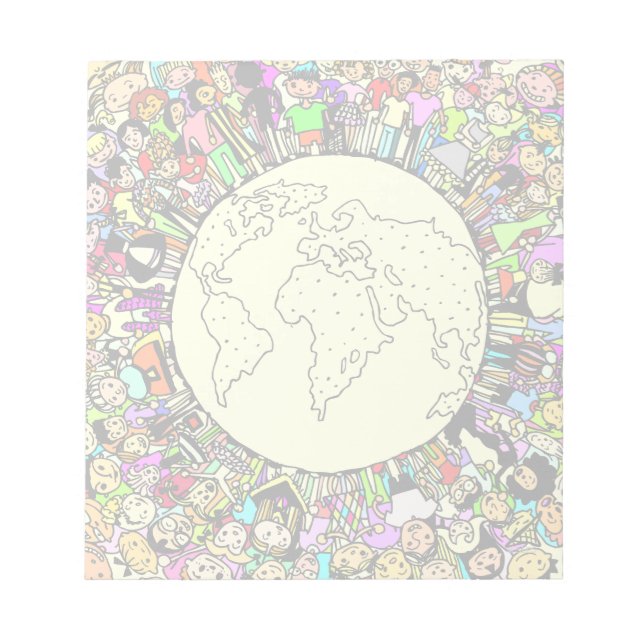 Världens barn anteckningsblock (Framsida)