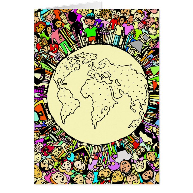 Världens barn OBS kort (Framsidan)