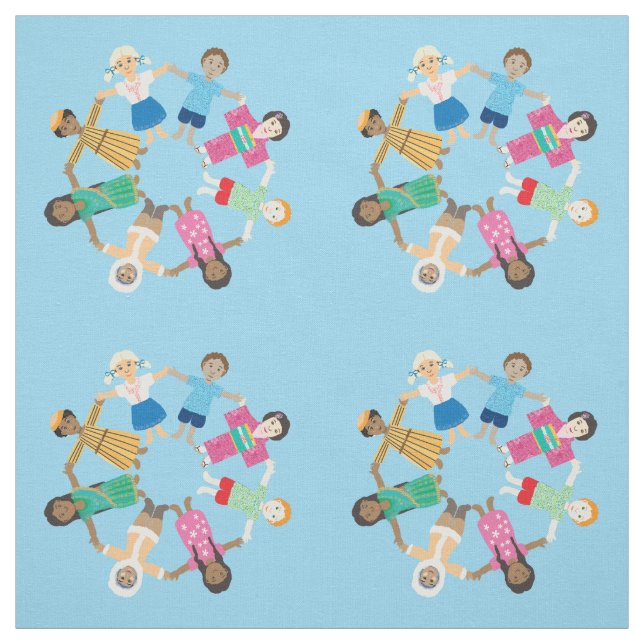 Världens barn tyg (Provkarta)