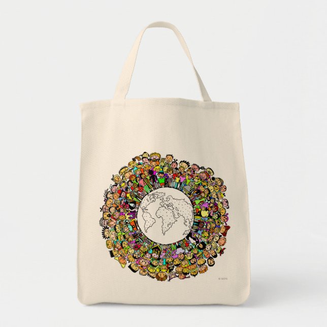 Världens barn tygkasse (Framsidan)