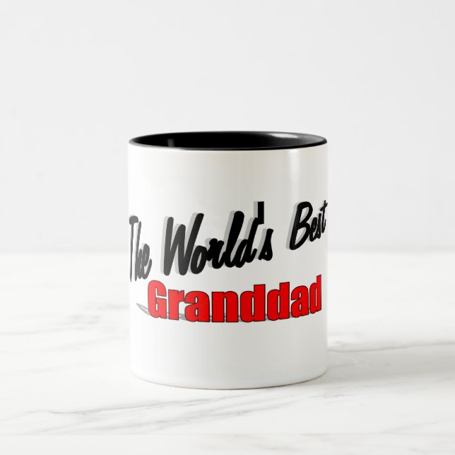 Världens bäst Granddad Två-Tonad Mugg (Center)
