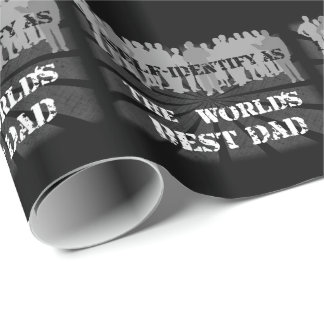 Världens bäst pappa presentpapper