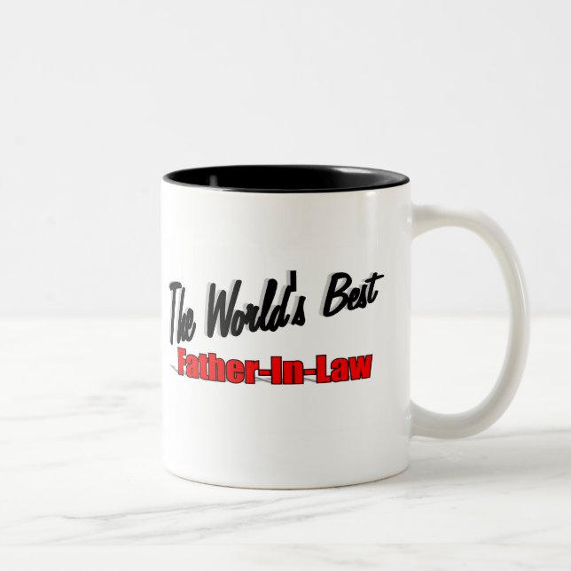Världens bäst svärfar Två-Tonad mugg (Höger)