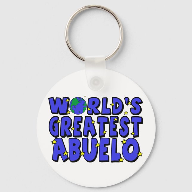Världens Bästa Abuelo Nyckelring (Framsida)