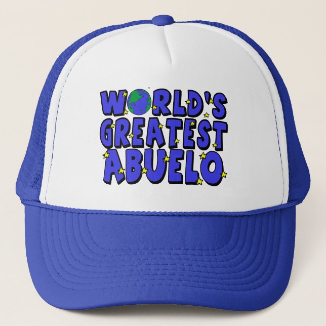 Världens Bästa Abuelo Truckerkeps (Framsida)