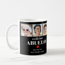 Världens Bästa Abuelo Vi älskar dig 3 Barn Foto Na
