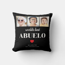 Världens Bästa Abuelo Vi älskar dig 3 Barn Foto Na