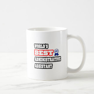 Världens bästa administrativa assistent kaffemugg