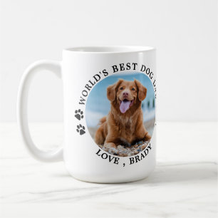 Världens bästa Anpassningsbar av Pet-foto i Pappa Kaffemugg
