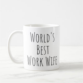 Världens bästa arbetskamrat kaffemugg