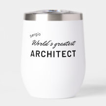 Världens Bästa Arkitekt Anpassad Typografi