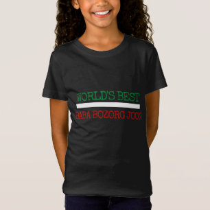 Världens bästa Baba Bozorg Joon Persian Grandpa Fa T Shirt