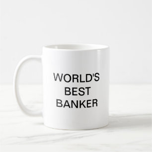 Världens bästa bankkaffe Mugg