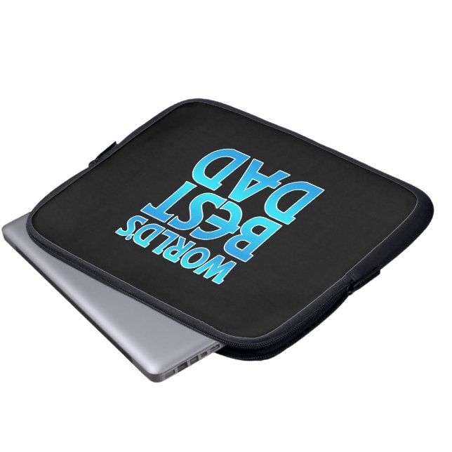 Världens bästa bärbara Pappa-väska Laptop Sleeve (Framre botten)