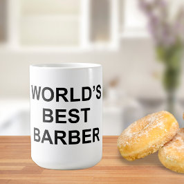 Världens bästa barber kaffemugg