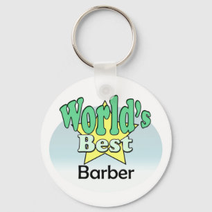 Världens bästa barber nyckelring