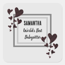 Världens bästa barnvakt Hearts Childcare Nanny