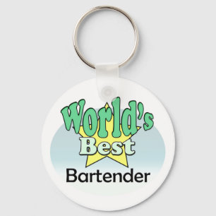 Världens bästa Bartender Nyckelring