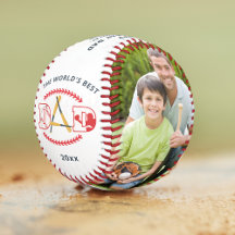 Världens bästa Baseball-Anpassningsbar i Pappa, fo