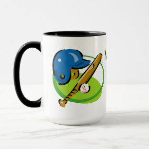Världens Bästa Basebollpappa Mugg