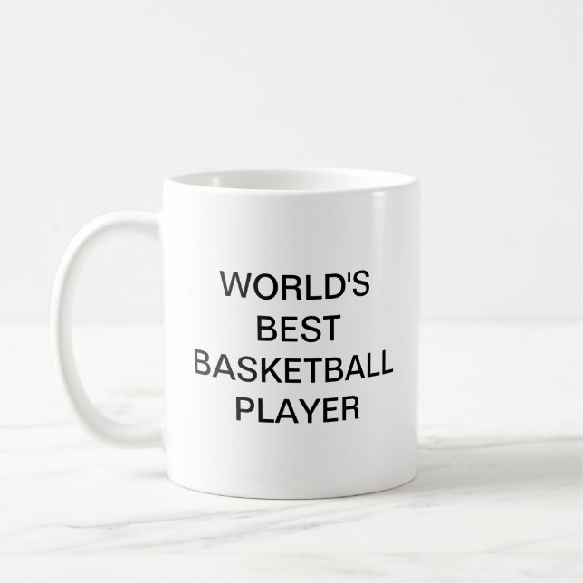 Världens bästa basketspelare kaffemugg (Vänster)