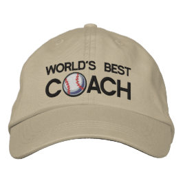 Världens bästa baskiska coach broderad keps