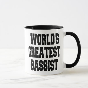Världens bästa Bassistance Mugg