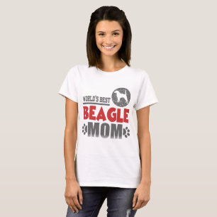 VÄRLDENS BÄSTA BEAGLE MAMMA T SHIRT